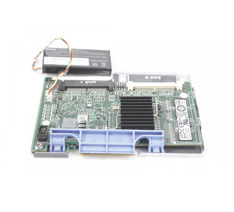 0JT167 | Dell PERC 6/I Dual Channel PCI-Express Integrated SAS RAID Controller for PowerEdge 2950 2970 1950 (NO Battery and Cable)