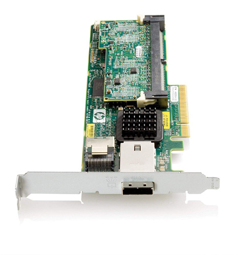 462834-B21 | HP Smart Array P212 8-Port PCI-Express X8 SAS Low-profile RAID Controller with 256MB Cache - NEW