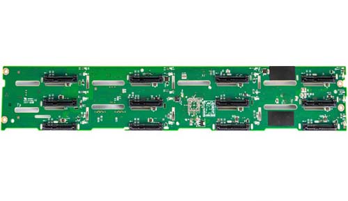 507304-001 | HP 12-Bay SAS / SATA Hard Drive Backplane Board for ProLiant DL180 G6 Server
