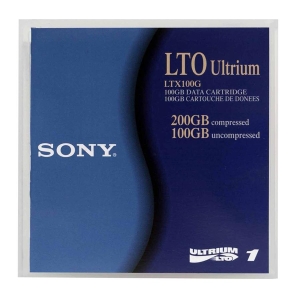 LTX100G | Sony Ultrium LTO-1 Data Cartridge - LTO Ultrium LTO-1 - 100GB (Native) / 200GB (Compressed) - 1 Pack