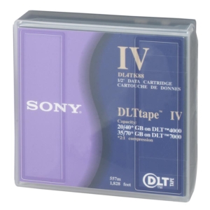 DL4TK88 | Sony DLTtape IV Data Cartridge - DLT DLTtapeIV - 40GB (Native) / 80GB (Compressed) - 1 Pack