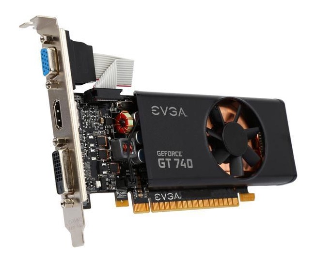 02G-P4-2740-KR | EVGA Nvidia GeForce GT 740 2GB DDR3 128-Bit PCI Express 3.0 Video Graphics Card