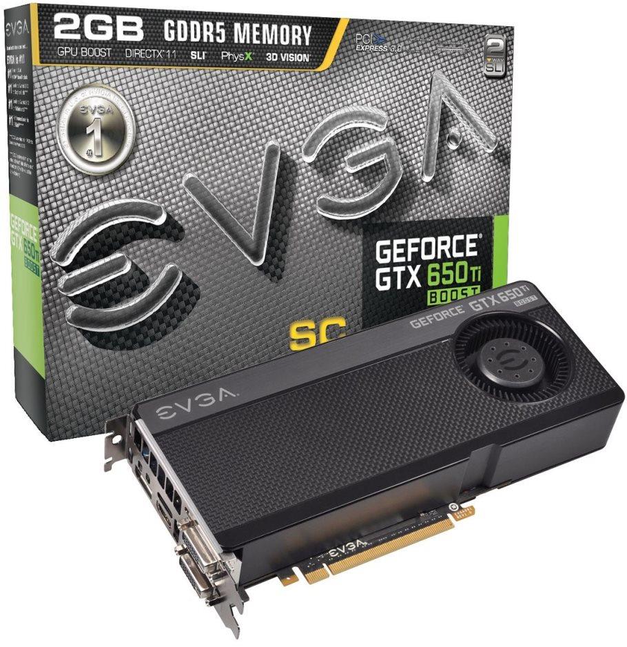 02G-P4-3657-KR | EVGA Nvidia GeForce GTX 650 Ti Boost 2GB GDDR5 192-Bit PCI Express 3.0 Video Graphics Card