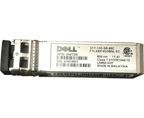 N8TDR | Dell 850NM SFP-10G-SR-85C Transceiver - NEW