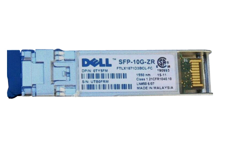 TY5FM | Dell 10gbe 80km SFP+ Transceiver