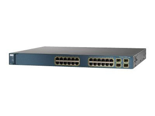 WS-C3560G-24TS-S | Cisco Catalyst 3560G-24TS Managed L3 Switch 24 Ethernet-Ports and 4 Gigabit SFP-Ports