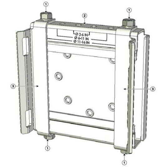 AIR-ACCPMK3700 | Cisco Wireless Access Point Mounting Bracket - Pole Mountable - NEW