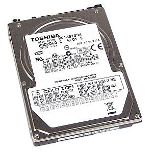 MK1637GSX | Toshiba 160GB 5400RPM 8MB Cache SATA 3Gb/s 2.5 Notebook Hard Drive