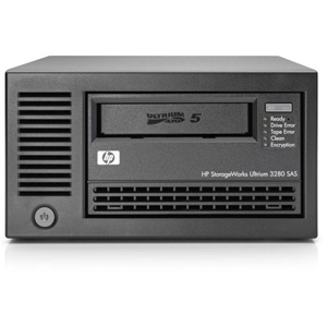 EH900A | HP 1.50/3TB StorageWorks LTO-5 Ultrim 3280 SAS External Tape Drive