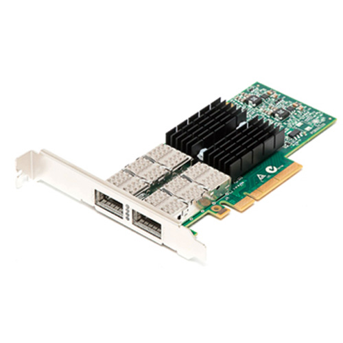 7FNNV | Dell Mellanox ConnectX-3 CX354A NIC QDR 40GbE / FDR 56Gb/s InfiniBand QSFP+ Dual Port Network Interface Card