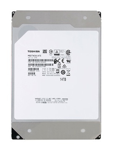 MG07ACA14TE | Toshiba 14TB SATA 6Gb/s 3.5 7200RPM 512E Internal Hard Drive - NEW