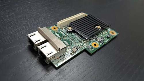 CF4P0 | Dell Broadcom 57416 Dual Port 10 Gigabit SFP+ Network Lom Mezz Card