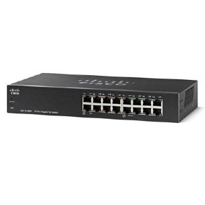 SG110-16HP | Cisco Small Business SG110-16HP UnManaged Switch - 8 Ethernet Ports and 8 PoE Ethernet Ports