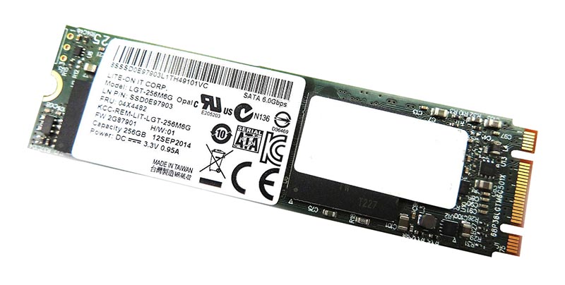 04X4482 | Lenovo 256GB SATA 6Gb/s M.2 2280 Solid State Drive (SSD)