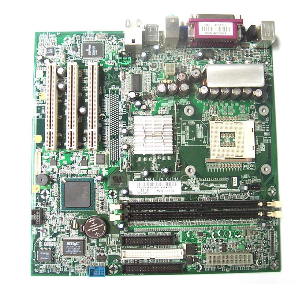 0F5949 | Dell Intel 845GV DDR1 2-Slot System Board (Motherboard) Socket 478 for Dimension 2400 OptiPlex 160L