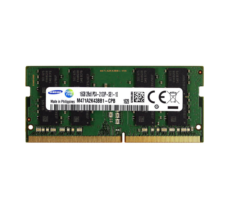 798038-001 | HP 16GB DDR4-2133MHz PC4-17000 non-ECC Unbuffered CL15 260-Pin SoDimm 1.2V Dual Rank Memory Module
