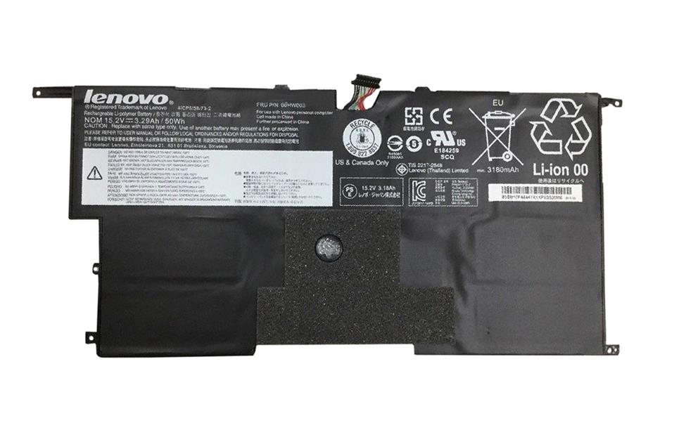 00HW002 | Lenovo 8 Cell 50Wh Polymer Battery for ThinkPad x1 Carbon Gen 2