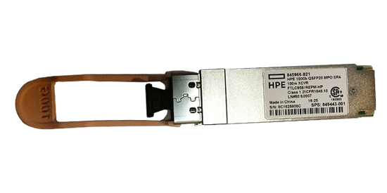 FTLC9551REPM-HP | HPE 100gb QSFP28 Mpo Sr4 100m Transceiver - NEW