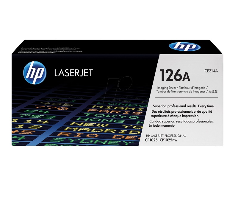 CE314A | HP No. 126A Imaging Drum Unit Laser Imaging Drum Black 14000 Page Black 7000 Page Color