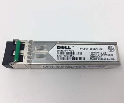 FTLF1519P1BCL-FC | Dell 1000BASE-ZX and 2G Fibre Channel (2GFC) 80KM SFP Optical Transceiver