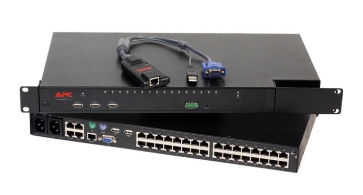 J1493A | HP 4-Port KVM Rackmount Console Switch for NetServer LH