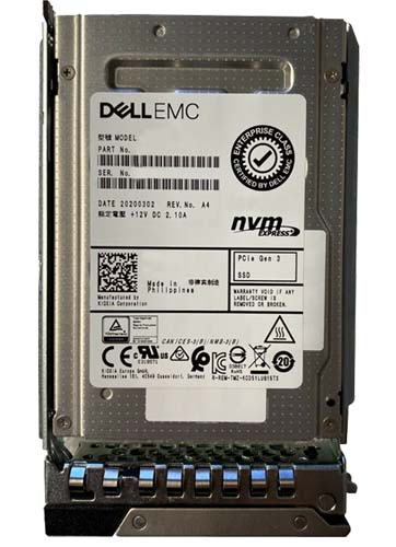 17C57 | Dell 3.84tb Cd5 Series Read-intensive Nvme Pcie Gen3 X4 U.2 Interface 2.5in 64-layer Bics Flash 3d TLC Solid State Drive (SSD) - NEW