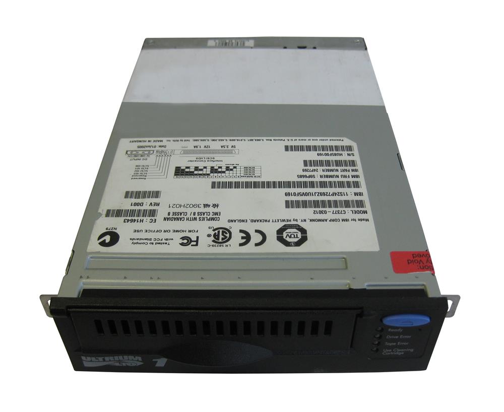 59P6685 | IBM LTO-1 100/200GB SCSI Tape Drive