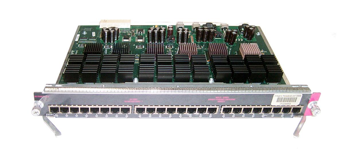 WS-X4424-GB-RJ45= | Cisco Catalyst 4500 24-Port 10/100/1000 Module (RJ45)