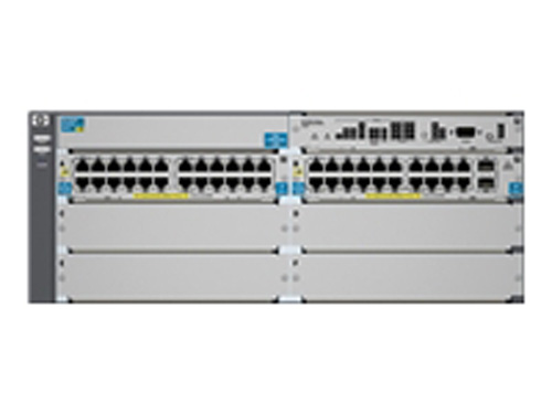 J9533A | HP E5406-44G-POE+/2XG-SFP+ V2 ZL Switch L4 - Managed - 44 X 10/100/1000 + 2 X SFP+ - Rack-Mountable - POE