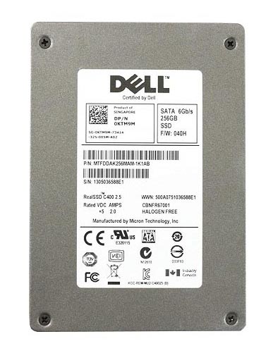 KTM9M | Dell 256GB 2.5 SATA Solid State Drive (SSD)