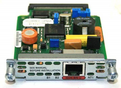 WIC-1B-U-V2 | Cisco 1-Port WAN Card ISDN V2