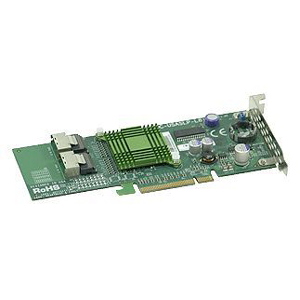 AOC-USASLP-L8I | Supermicro LSI MegaRAID LSISAS1068E 8 Port SAS RAID Controller - 16MB SRAM - PCI Express - Up to 300MBps Per Port