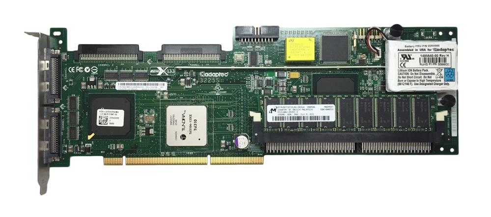 32P0033-E | IBM 32p0033-e serveraid 6m dual channel pci-x 133mhz ultra320 scsi controller with 128mb cache & battery