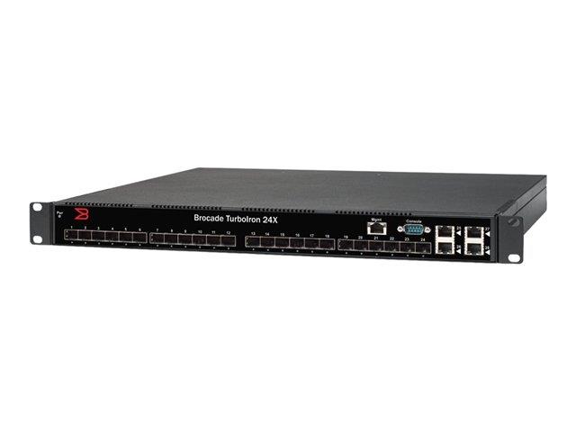 TI-24X-AC | Brocade TurboIron 1U 24-Ports XFP Managed Switch