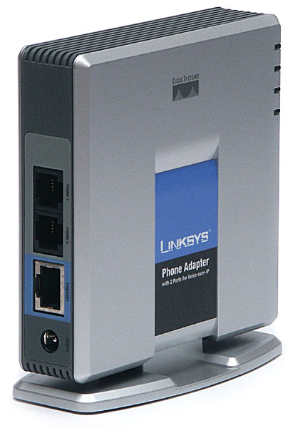 PAP2PA | Linksys VoIP Router Internet Phone Adapter