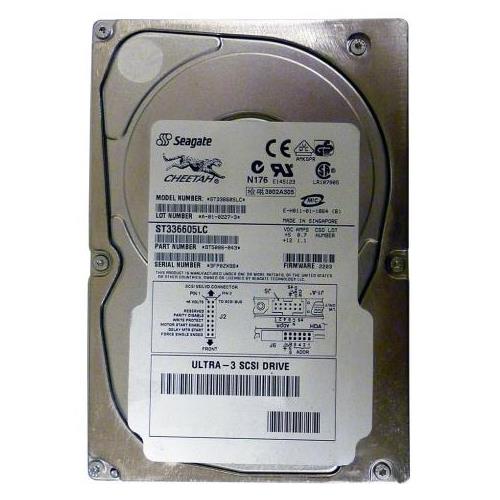 ST336605LC | Seagate st336605lc cheetah 36.7gb 10000rpm ultra160-80pin scsi hot pluggable hard disk drive
