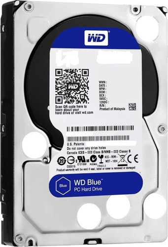 WD20EZRZ | WD Blue 2TB 5400RPM SATA 6Gb/s 64MB Cache 3.5 Internal Desktop Hard Drive