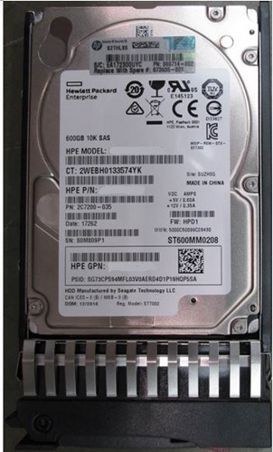 EG000600JWFUR | HP 600GB 10000RPM SAS 12Gb/s 2.5 SC Enterprises Hard Drive - NEW