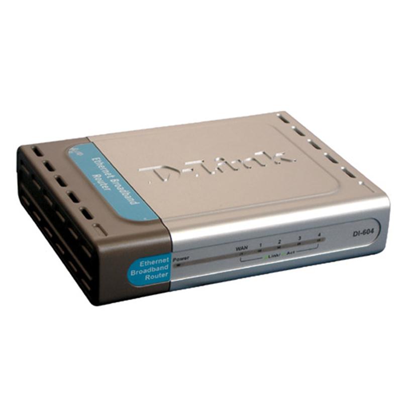 DI-604 | D-Link Express EtherNetwork Broadband Router 4 x 10/100Base-TX LAN