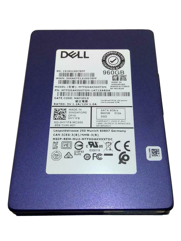 MTFDDAK960TDN | Micron 5200 Max Series 960GB SATA 6Gb/s 2.5 TCG DISABLED Solid State Drive (SSD)