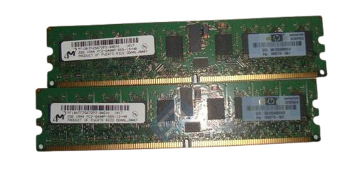 497765-B21 | HP 4GB (2X2GB) 800MHz PC2-6400 CL6 ECC DDR2 SDRAM DIMM Memory Kit for ProLiant Server G5/G6 Series
