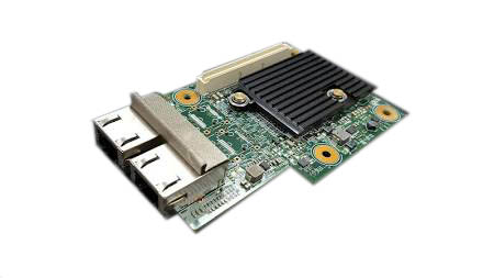 WTV34 | Dell Broadcom 57416 Dual Port 10 Gigabit SFP+ Network LOM MEZZ Card