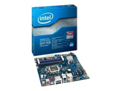 BOXDH77EB | Intel Chipset-Intel H77 Socket LGA1155 Dual DDR3-1600MHz microATX Desktop Motherboard - NEW