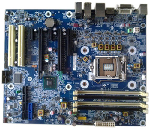 614491-002 | HP System Board for Z210C Convertible Mini Tower WorkStation