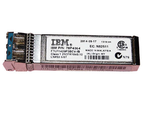 78P4064 | IBM 16GB Long WAVE 1310NM FC SFP+ Transceiver - NEW