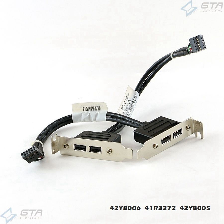 42Y8005 | Lenovo ThinkCentre M92P Mini Tower Rear Dual USB Cable Fh