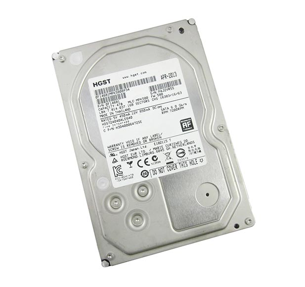 0F14681 | Hitachi DESKSTAR 7K4000 4TB 7200RPM SATA 6GB/s 64MB Cache 3.5 Internal Hard Drive