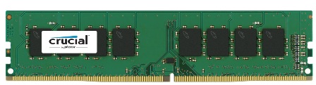 CT16G4RFD824A | Micron 16GB (1X16GB) 2400MHz PC4-19200 CL17 ECC Dual Rank DDR4 SDRAM 288-Pin DIMM Memory Module