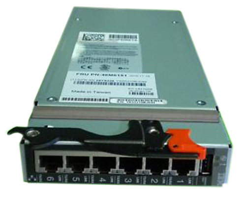 46M6151 | IBM Server Connectivity Module for BladeCenter Switch EN, Fast EN, Gigabit EN 10BASE-T, 100BASE-TX, 1000BASE-T Plug-in Module