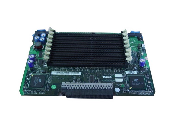 6Y025 | Dell 8-Slot DDR1 DIMM Riser Board for PowerEdge 6600 / 6650